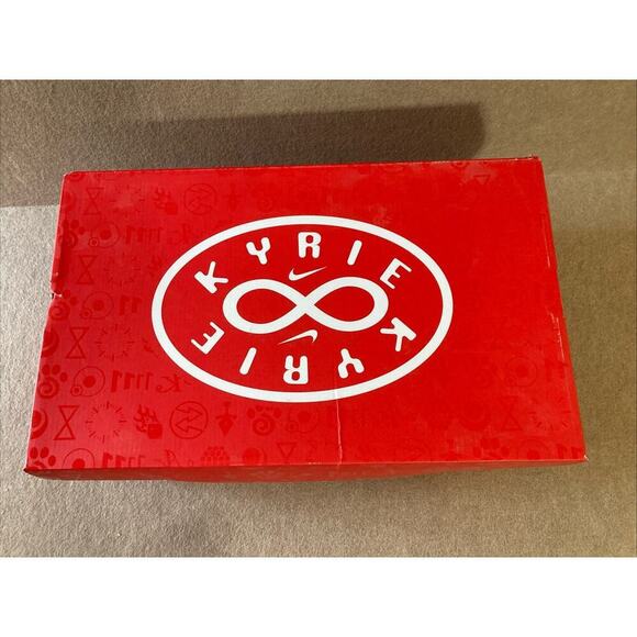 Nike Men’s Kyrie Infinity TB Sz 14 NIB Wolf Gray White Basketball Shoes - Picture 7 of 11